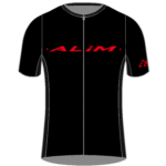 Black cycling jersey